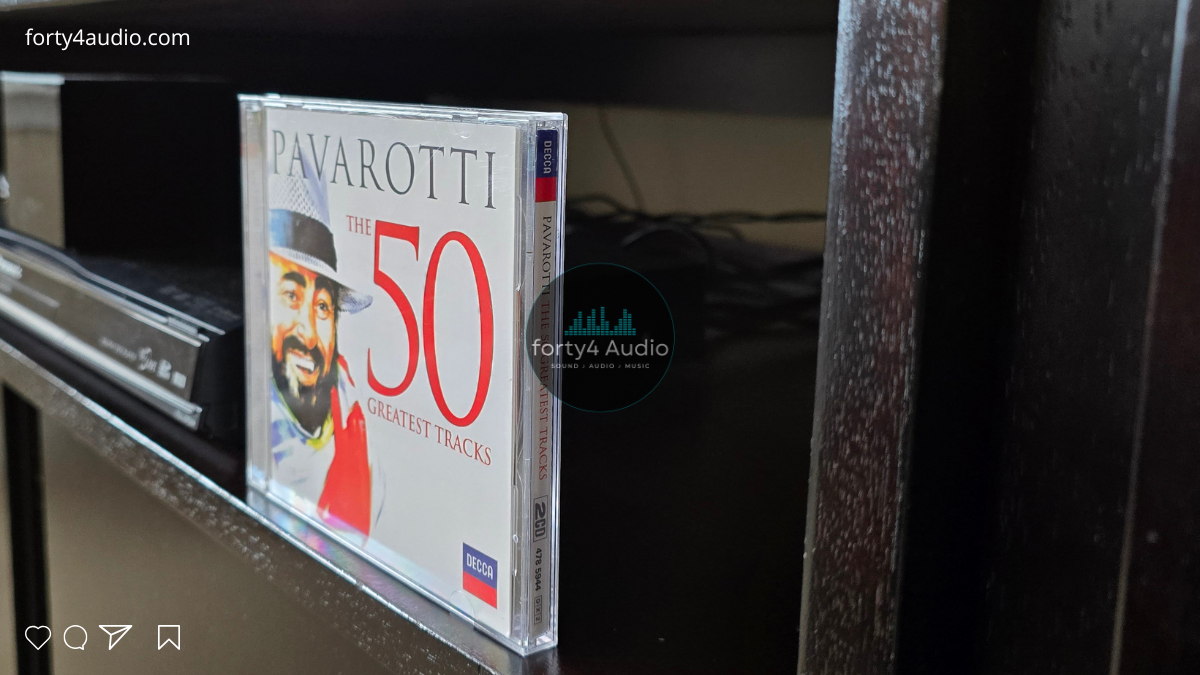 Pavarotti: The 50 Greatest Tracks by Luciano Pavarotti